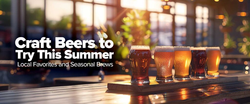 Craft Beers to Try This Summer Local Favorites and Seasonal Brews