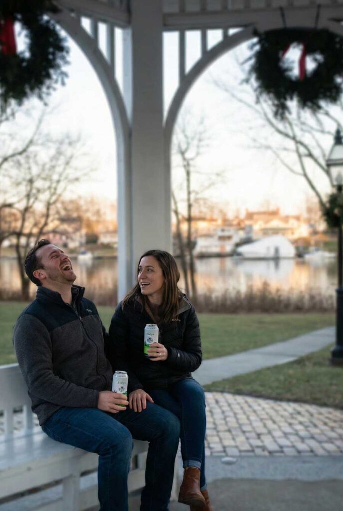 Tilted Barn Evelyn Cork Brew Cranston Gaspee walking tour