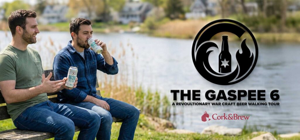 gaspee revolutionary war walking tour craft beer gaspee rhode island